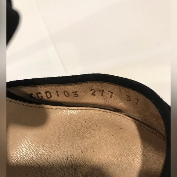 GIORGIO ARMANI Suede women shoes SZ 7 - Picture 7 of 9